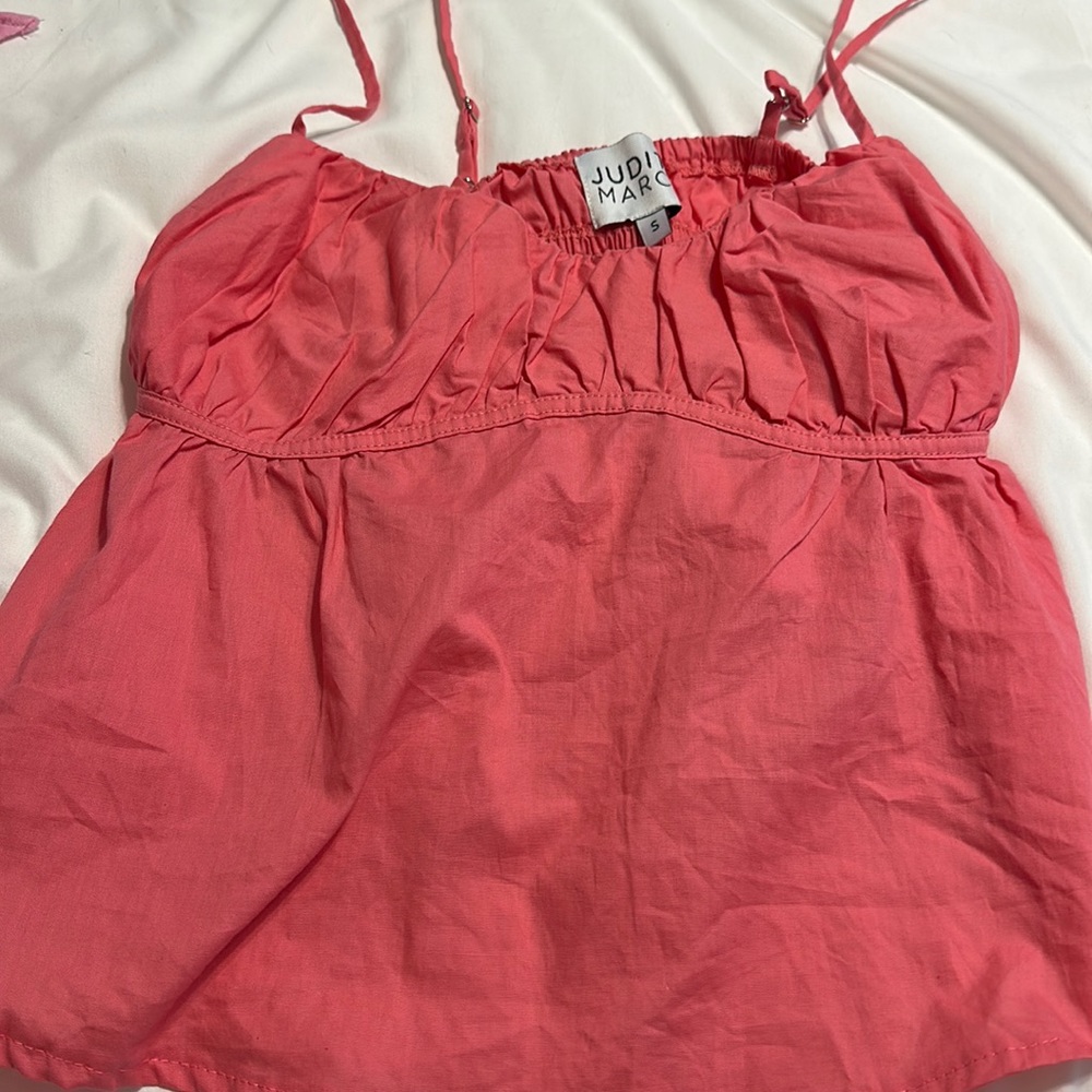 pink judith march top